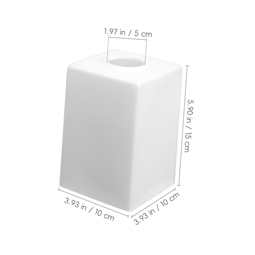 EPIGEIST Milchglas Lampenschirm Glas Abdeckung für Tisch Wandleuchte Quadratisch Glatt Sichere Kanten Dekorativ für Zuhause Büro Hotel Galerie EPIGEIST Milchglas Lampenschirm Glas Abdeckung für Tisch Wandleuchte Quadratisch Glatt Sichere Kanten Dekorativ für Zuhause Büro Hotel Galerie von EPIGEIST