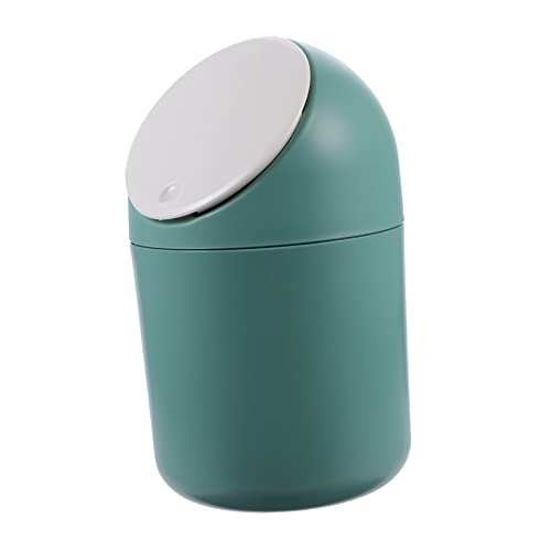 EPIGEIST Mini Desktop Mülleimer mit Druckdeckel Kompakter Kunststoff Abfalleimer Grüner Kleiner Müllbehälter für Schreibtisch Schlafzimmer Büro und Badezimmer EPIGEIST Mini Desktop Mülleimer mit Druckdeckel Kompakter Kunststoff Abfalleimer Grüner Kleiner Müllbehälter für Schreibtisch Schlafzimmer Büro und Badezimmer von EPIGEIST