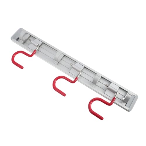 EPIGEIST Mop Organizer aus Aluminiumlegierung Fach Wandhalter für Besen Mopp Gartengeräte Starke Haltekraft Rostfrei Einfach zu Montieren Vielseitig für Haushalt und Garage von EPIGEIST