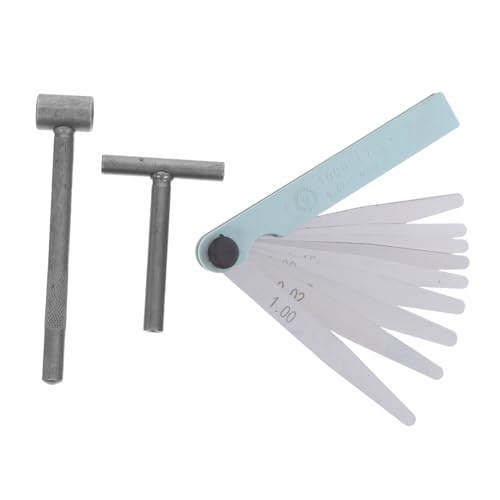 EPIGEIST Motorrad-reparaturwerkzeuge Fühlerlehren Für Ventile Messlehre Werkzeug Zur Dickenmessung Lückenmesswerkzeug Ventileinstellungswerkzeugkit Breitenmessgeräte Fühlermessgeräte Metall EPIGEIST Motorrad-reparaturwerkzeuge Fühlerlehren Für Ventile Messlehre Werkzeug Zur Dickenmessung Lückenmesswerkzeug Ventileinstellungswerkzeugkit Breitenmessgeräte Fühlermessgeräte Metall von EPIGEIST