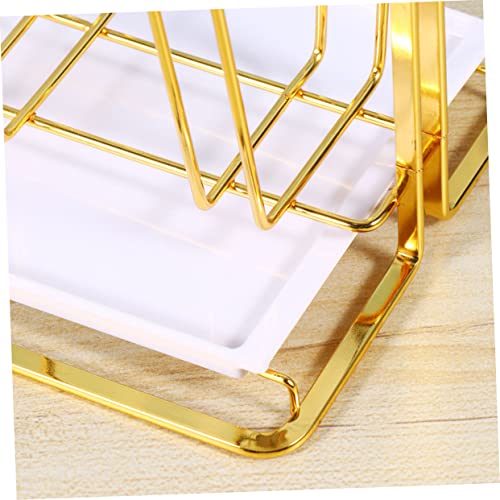 EPIGEIST Multifunktionaler Cup Drying Rack mit Abnehmbarem Abtropfbehälter Haken Rutschfestem Boden Rostfreiem Stabiler Stand für Tassen Flaschen Trinkgläser Küchen Organizer in Gold EPIGEIST Multifunktionaler Cup Drying Rack mit Abnehmbarem Abtropfbehälter Haken Rutschfestem Boden Rostfreiem Stabiler Stand für Tassen Flaschen Trinkgläser Küchen Organizer in Gold von EPIGEIST