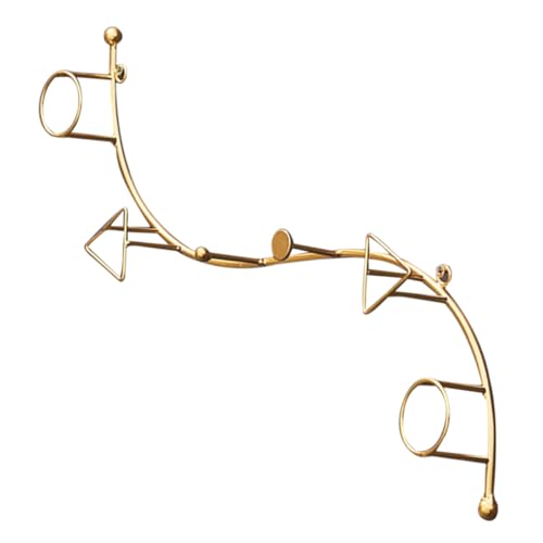 EPIGEIST Nordischer Mehrzweck Wandhaken aus Hochwertigem Metall Goldfarben Robuste Garderobenaufhängung für Schlüssel Taschen Dekoration Vielseitiger Wandhalter für Flur Bad Schlafzimmer EPIGEIST Nordischer Mehrzweck Wandhaken aus Hochwertigem Metall Goldfarben Robuste Garderobenaufhängung für Schlüssel Taschen Dekoration Vielseitiger Wandhalter für Flur Bad Schlafzimmer von EPIGEIST