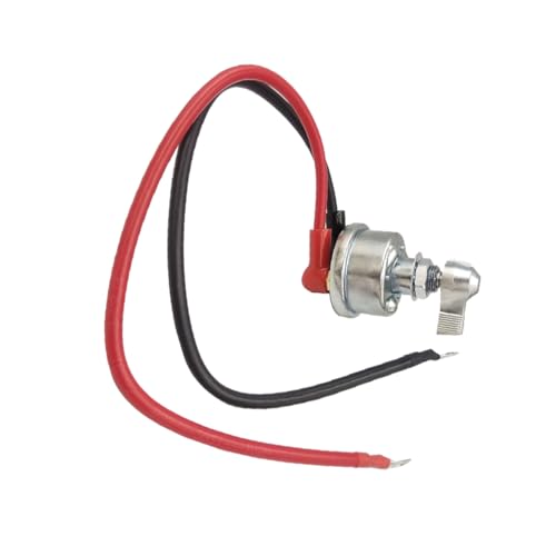 EPIGEIST Professioneller Drehknopf Batterie Trennschalter Silber mit Kupferanschlüssen Sicherer Stromunterbrecher für Auto Lkw und Yacht Inklusive Anschlusskabel Langlebig und EPIGEIST Professioneller Drehknopf Batterie Trennschalter Silber mit Kupferanschlüssen Sicherer Stromunterbrecher für Auto Lkw und Yacht Inklusive Anschlusskabel Langlebig und von EPIGEIST