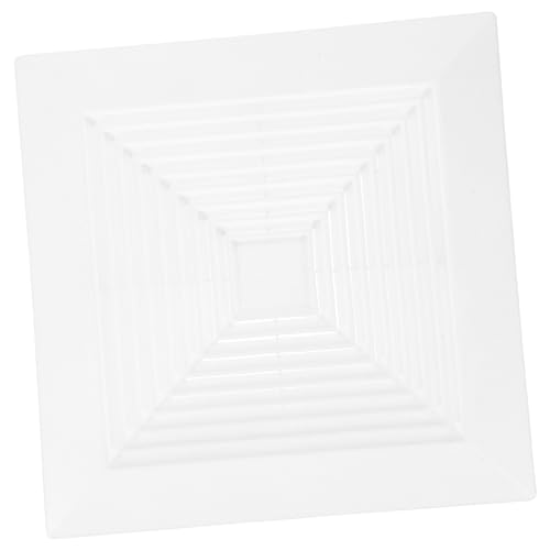EPIGEIST Quadratische Badezimmerlüfter-abdeckung mit Federmechanismus Weiße Deckenventilator-abdeckung für Effiziente Abluft Einfache Reinigung und Verbesserte Luftzirkulation EPIGEIST Quadratische Badezimmerlüfter-abdeckung mit Federmechanismus Weiße Deckenventilator-abdeckung für Effiziente Abluft Einfache Reinigung und Verbesserte Luftzirkulation von EPIGEIST