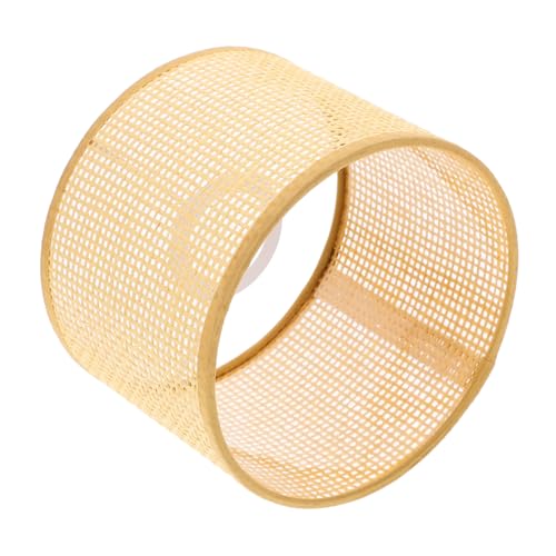 EPIGEIST Rattan Lampenschirm Handgewebter Lampenabdeckung für Tisch und Hängelampen Dekorative Lichtabdeckung für Wohnzimmer Schlafzimmer und Gastronomie Einfache Montage Rustikales Design EPIGEIST Rattan Lampenschirm Handgewebter Lampenabdeckung für Tisch und Hängelampen Dekorative Lichtabdeckung für Wohnzimmer Schlafzimmer und Gastronomie Einfache Montage Rustikales Design von EPIGEIST
