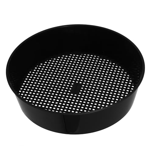 EPIGEIST Robustes Gartensieb aus Kunststoff Rundes Bodensieb mit Griffen Effektives Sieben von Erde Sand und Kies für Garten Kompost Blumenerde und Pflanzsubstrat EPIGEIST Robustes Gartensieb aus Kunststoff Rundes Bodensieb mit Griffen Effektives Sieben von Erde Sand und Kies für Garten Kompost Blumenerde und Pflanzsubstrat von EPIGEIST