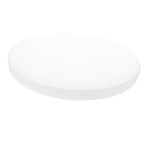 EPIGEIST Runder Deckenlampenschirm aus Kunststoff Led-lampe Stabiler Sockel Minimalistisches Design für Balkon Küche Flur und Schlafzimmer Einfache Montage Blendfreie Lichtabdeckung von EPIGEIST