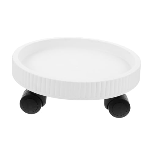 EPIGEIST Runder Pflanzentrolley mit Langlebiger Pflanztopf träger Flexibel und Vielseitig für Schwere Blumentöpfe Indoor Outdoor Nutzung Geeignet für Garten Wohnzimmer Terrasse von EPIGEIST