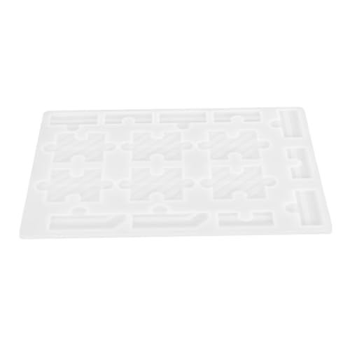 EPIGEIST Schachbrett Silikonform Harzhandwerksform Silikon -Epoxidformen Formen aus Epoxidharz Epoxidwarengussformen DIY -Silikonformen Schachbrettform aus Silikon Kieselgel Weiß von EPIGEIST
