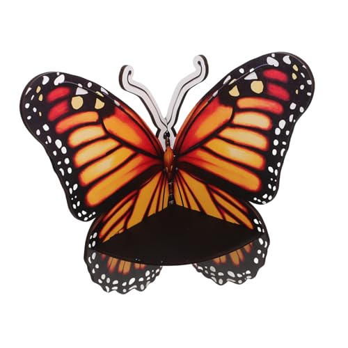 EPIGEIST Schmetterling förmiges Eckregal aus Holz Schwebendes Wandregal Dekoratives Display für Kerzen und Kleine Gegenstände Leichtes Design Vielseitig für Wohnzimmer Küche Büro Geeignet EPIGEIST Schmetterling förmiges Eckregal aus Holz Schwebendes Wandregal Dekoratives Display für Kerzen und Kleine Gegenstände Leichtes Design Vielseitig für Wohnzimmer Küche Büro Geeignet von EPIGEIST