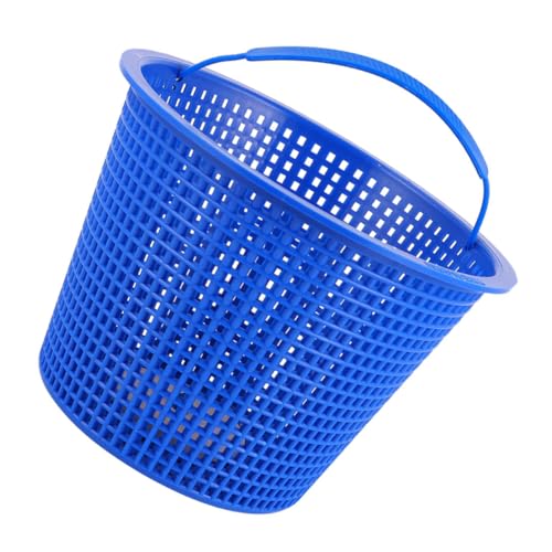EPIGEIST Schwimmbad Filterkorb Blau Flach Design Wiederverwendbar Pool Gadget Filterzubehör für Haar Laub Entfernung von EPIGEIST