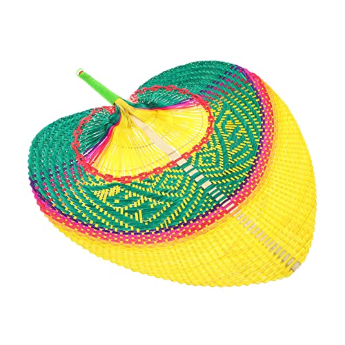 EPIGEIST Shape Handwoven Bamboo Fan Handgemachter Sommerfächer für Outdoor Strand und Partys Leichter und Praktischer Fächer als Wanddekoration für Erwachsene EPIGEIST Shape Handwoven Bamboo Fan Handgemachter Sommerfächer für Outdoor Strand und Partys Leichter und Praktischer Fächer als Wanddekoration für Erwachsene von EPIGEIST