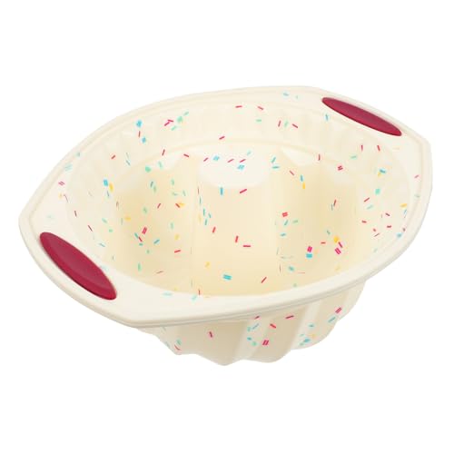 EPIGEIST Silikon Savarin Kuchenform Farbverlauf Antihafteigenschaft Leicht zu Reinigen Für DIY Backen Familie Freunde Fest Feiern Haushaltsküche von EPIGEIST