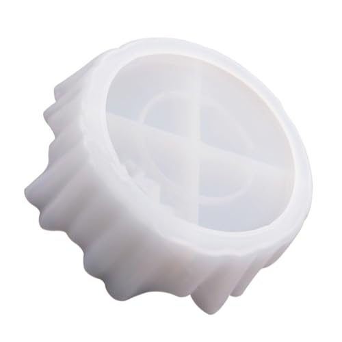 EPIGEIST Silikonform für DIY Resin Blumentopf und Unregelmäßiges Gießtablett Langlebig Flexibel Transparent Leicht zu Reinigen für Bastelprojekte und Kreative Harzarbeiten von EPIGEIST