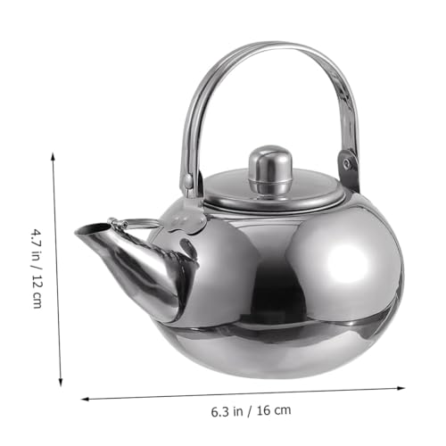 EPIGEIST Teekessel mit Praktischem Filtersieb Dicker Haushalts Wasserkocher Kompatibel mit Induktionsherd Elektro und Gasherd Langlebig und Leicht zu Reinigen EPIGEIST Teekessel mit Praktischem Filtersieb Dicker Haushalts Wasserkocher Kompatibel mit Induktionsherd Elektro und Gasherd Langlebig und Leicht zu Reinigen von EPIGEIST