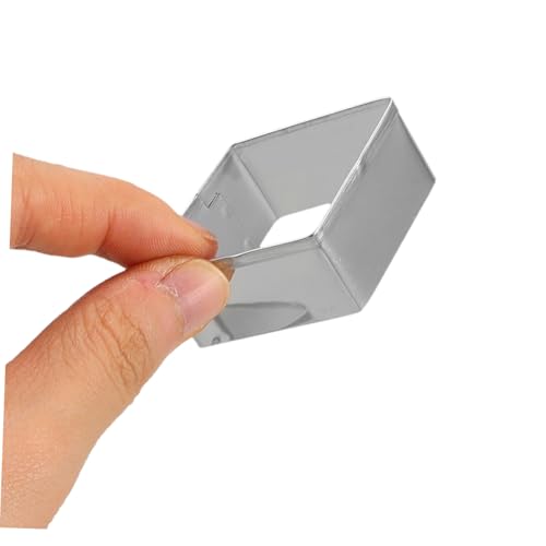 EPIGEIST Teiliges Polymer Clay Cutter aus Edelstahl Runde Ausstechformen mit Glatten Kanten Vielseitiges DIY Werkzeug für Schmuckherstellung Papier Kerzen für Kreative Bastelprojekte von EPIGEIST