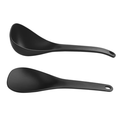 EPIGEIST Teiliges Reislöffel und Suppenlöffel aus Hochwertigem Antihaftbeschichtetem Material mit Langem Griff Kratzfest und Leicht zu Reinigen für Küche Restaurant und EPIGEIST Teiliges Reislöffel und Suppenlöffel aus Hochwertigem Antihaftbeschichtetem Material mit Langem Griff Kratzfest und Leicht zu Reinigen für Küche Restaurant und von EPIGEIST