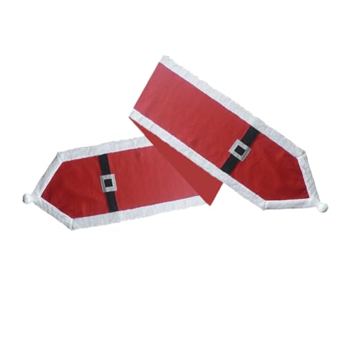 EPIGEIST Tischdekorationstischflagge Tischläufer Leinen Urlaub Tischläufer Weihnachten funkelnd Dekorate Party-Tischdecke kreative Tischdecke Weihnachtsmann von EPIGEIST