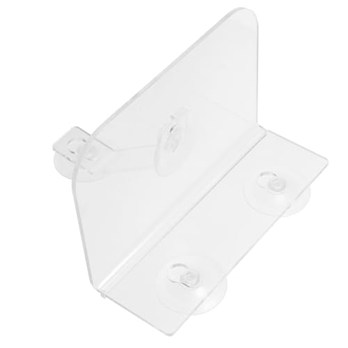 EPIGEIST Transparentes Acryl Wandregal für Blumen Blumentöpfe Kleines Strukturiertes Wandpaneel zur Platzsparenden Wanddekoration in Wohnzimmer Schlafzimmer und Büro von EPIGEIST