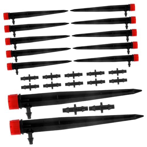 EPIGEIST Tropfbewässerungsstrahler mit Erdspieß Einstellbarer Gartenbewässerung Tropfer Robustes Kunststoffmaterial Präzise Wasserabgabe für Flexible Bewässerungssysteme EPIGEIST Tropfbewässerungsstrahler mit Erdspieß Einstellbarer Gartenbewässerung Tropfer Robustes Kunststoffmaterial Präzise Wasserabgabe für Flexible Bewässerungssysteme von EPIGEIST