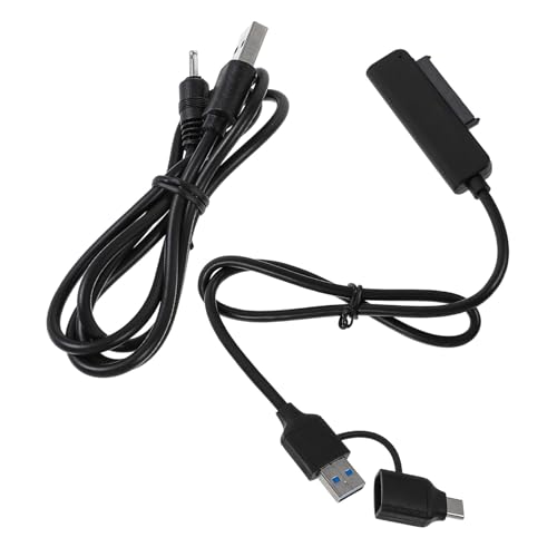 EPIGEIST USB C zu Festplattenadapter Festplattenkonverterkabel für SSD Hochgeschwindigkeits Datenübertragung Plug And Play Kompakt und Tragbar Kompatibel von EPIGEIST