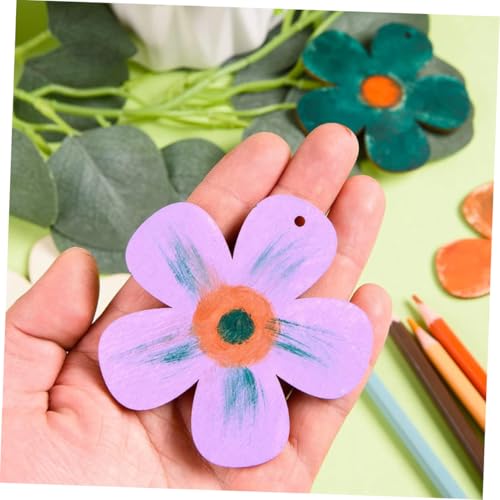 EPIGEIST Unvollendete Holzblumen ausschnitte Bastelset aus Langlebigem Holz Naturbelassene Holzausschnitte für DIY Dekoration Basteln Inklusive Schnur zum Aufhängen EPIGEIST Unvollendete Holzblumen ausschnitte Bastelset aus Langlebigem Holz Naturbelassene Holzausschnitte für DIY Dekoration Basteln Inklusive Schnur zum Aufhängen von EPIGEIST