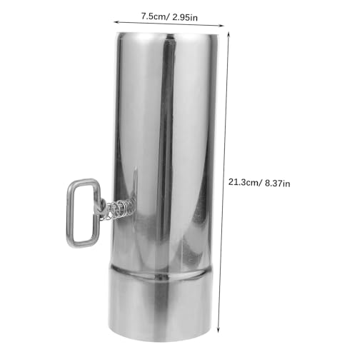 EPIGEIST Verstellbares Hitzebeständiges Ofenrohr Ø Edelstahl Kaminrohr für Outdoor kaminabzug Vielseitige Kaminverlängerung und Küchenabluft Leicht Montierbar und Robust für Camping und EPIGEIST Verstellbares Hitzebeständiges Ofenrohr Ø Edelstahl Kaminrohr für Outdoor kaminabzug Vielseitige Kaminverlängerung und Küchenabluft Leicht Montierbar und Robust für Camping und von EPIGEIST