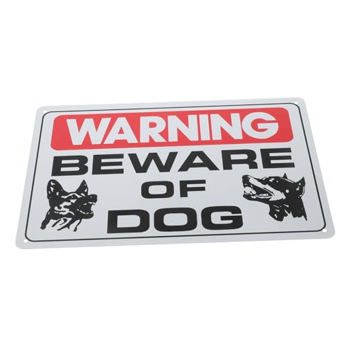 EPIGEIST Vintage Warnschild Achtung Hund aus Robustem Material Wetterfestes Gartenschild Retro Design für Zaun Garten und Auffällige Warnung für im Außenbereich EPIGEIST Vintage Warnschild Achtung Hund aus Robustem Material Wetterfestes Gartenschild Retro Design für Zaun Garten und Auffällige Warnung für im Außenbereich von EPIGEIST