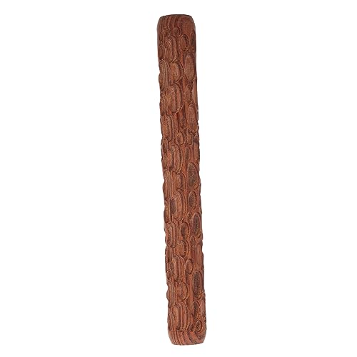 EPIGEIST Walzstange aus Ton geprägt Keramik texturiert Werkzeug Schlammrollstock Töpfertonwalze Handrollen aus Holz Tondruckstange Tonmusterwalze Handroller aus Holz Töpferstab hölzern von EPIGEIST