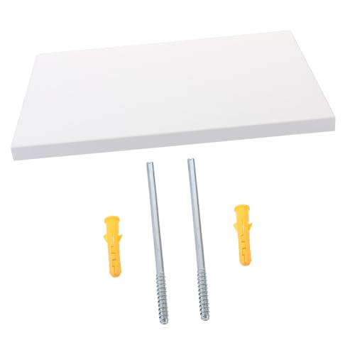 EPIGEIST Wandregal Warmweiß Einlagiges Wandmontage Floating Shelf Stabiler Wandaufbewahrungs Rack für Bücher und Dekoration Platzsparend Einfache Montage Langlebiges Material EPIGEIST Wandregal Warmweiß Einlagiges Wandmontage Floating Shelf Stabiler Wandaufbewahrungs Rack für Bücher und Dekoration Platzsparend Einfache Montage Langlebiges Material von EPIGEIST