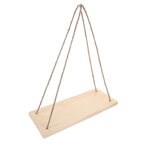 EPIGEIST Wandregal aus Holz mit Hoher Tragkraft und Baffeldesign Multifunktionales Hängendes Aufbewahrungsregal für Wohnzimmer Modernes Rustikales Wanddekor Große Kapazität Handpolierte von EPIGEIST