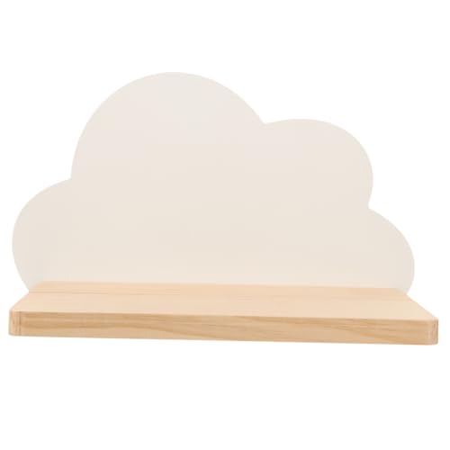 EPIGEIST Wandregal ohne Bohren Holz Wolkenförmiges Schwebendes Wandboard Multifunktionales Küchen und Badezimmer Regal Platzsparender Organizer für Wohnzimmer Schlafzimmer Kinderzimmer EPIGEIST Wandregal ohne Bohren Holz Wolkenförmiges Schwebendes Wandboard Multifunktionales Küchen und Badezimmer Regal Platzsparender Organizer für Wohnzimmer Schlafzimmer Kinderzimmer von EPIGEIST