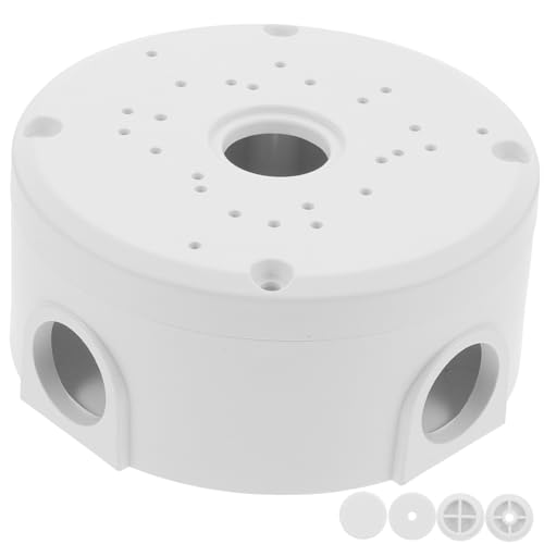 EPIGEIST Wasserdichte Kabelschutz Box Außengehäuse mit Großem Innenraum Wetterfeste Abzweigdose für Outdoor Kabel und Montage Staub Regenresistente Schutzverbindung von EPIGEIST