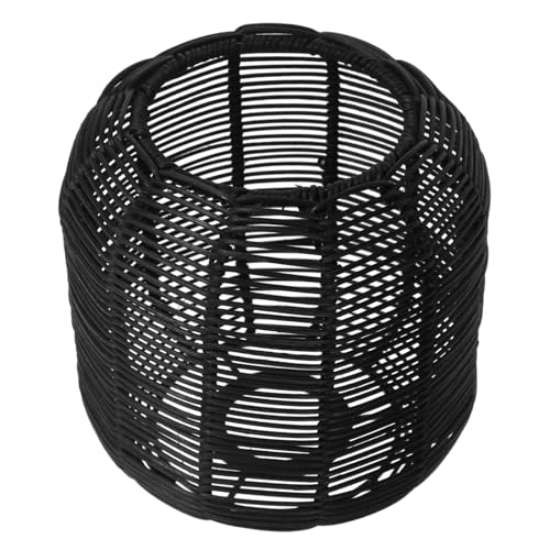 EPIGEIST Wengeflecht Lampenschirm Imitation Rattan Deckenleuchte Ersatzschirm Robust Stilvoll Für Wohn Esszimmer Rustikal Bauernhaus Dekoration von EPIGEIST