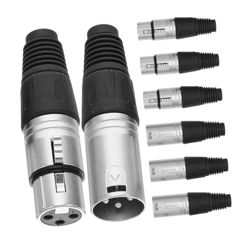 EPIGEIST Xlr Adapter Pin Male Female Solder Mikrofonkabel Verbinder Audio Kabel Stecker für Professionelle Aufnahme Live Events EPIGEIST Xlr Adapter Pin Male Female Solder Mikrofonkabel Verbinder Audio Kabel Stecker für Professionelle Aufnahme Live Events von EPIGEIST