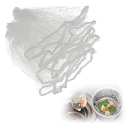 EPLZON Einweg Küchenspüle Sieb Mesh Tasche Küchenspüle Elastische Siebbeutel Spülbecken Filternetz Verwendet für Küche Badezimmer Waschbecken(300 Stück) von EPLZON