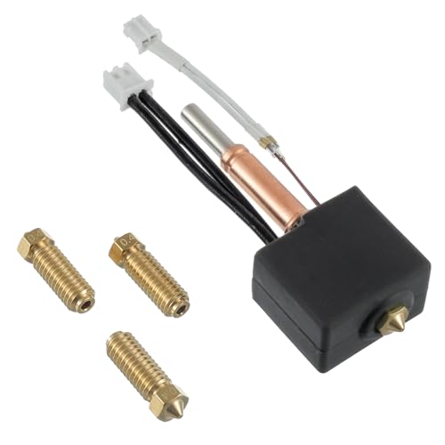 EPLZON Kobra 3 hotend 3D-Drucker-Extruder-Kit mit 3 Messingdüsen 0,4 mm für Kobra 3, Kobra 3 Combo von EPLZON