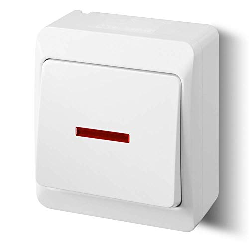 EPN 1 Stück IP44 Steckdosen-Programm Schuko Hermes ANTRA (Doppelschalter 0332-07), weiß, 53 x 141 x 83 mm EPN 1 Stück IP44 Steckdosen-Programm Schuko Hermes ANTRA (Doppelschalter 0332-07), weiß, 53 x 141 x 83 mm von EPN