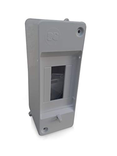 EPN Verteiler Aufputz IP20 für 2 Module/Automaten aus Plast mit 2 Dreiphasig Schaltkreisen, Teilenummer 1 von EPN