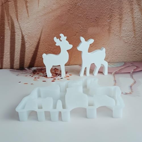 EPODA Gießform Elch Silikonform Weihnachten Kerzenhalter DIY Silikon Gießformen Kerzen Kerzenformen Gießen Handwerk Dekoration Elch EPODA Gießform Elch Silikonform Weihnachten Kerzenhalter DIY Silikon Gießformen Kerzen Kerzenformen Gießen Handwerk Dekoration Elch von EPODA