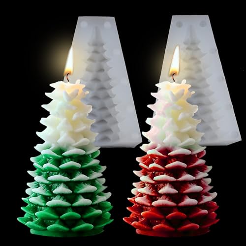 EPODA Silikonform Weihnachten Kerzen, Silikonformen GießFormen Weihnachten Tannenbaum, Kerzenformen Zum Gießen Siliko EPODA Silikonform Weihnachten Kerzen, Silikonformen GießFormen Weihnachten Tannenbaum, Kerzenformen Zum Gießen Siliko von EPODA