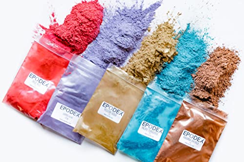 EPODEX® Metallic Farbpigmente | 36 Farben | für Epoxidharze | Mengenrabatt von EPODEX