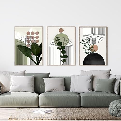 EPOKNQ Böhmische Wandkunst Malerei, Modernes Schlafzimmer Wohnzimmer Abstraktes Poster, Home Hintergrund Wanddekoration Poster, Rahmenlos (K2,30x40cm*3) von EPOKNQ