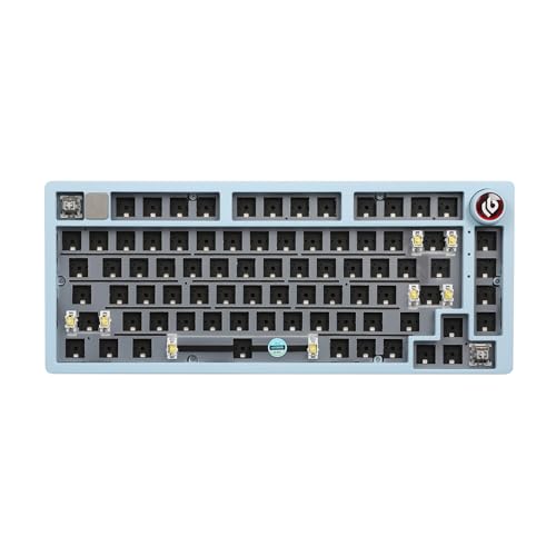 EPOMAKER x LEOBOG Hi75 Mechanische Tastaturen-Kit aus Aluminiumlegierung, Gasket Gaming-Tastatur mit Kabel, programmierbare, Hot-Swap, NKRO für Win/Mac von EPOMAKER