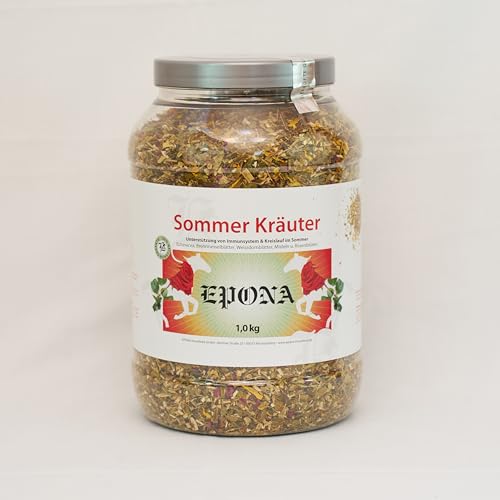 Kräutermischung Sommerkräuter - Dose 100% Reine Kräuter zur Unterstützung der Durchblutung und des Herzens Kräutermischung Sommerkräuter - Dose 100% Reine Kräuter zur Unterstützung der Durchblutung und des Herzens von EPONA