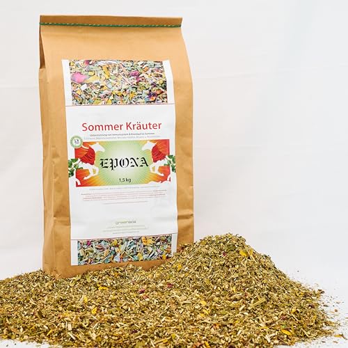 Kräutermischung Sommerkräuter - Tüte 100% Reine Kräuter zur Unterstützung der Durchblutung und des Herzens Kräutermischung Sommerkräuter - Tüte 100% Reine Kräuter zur Unterstützung der Durchblutung und des Herzens von EPONA