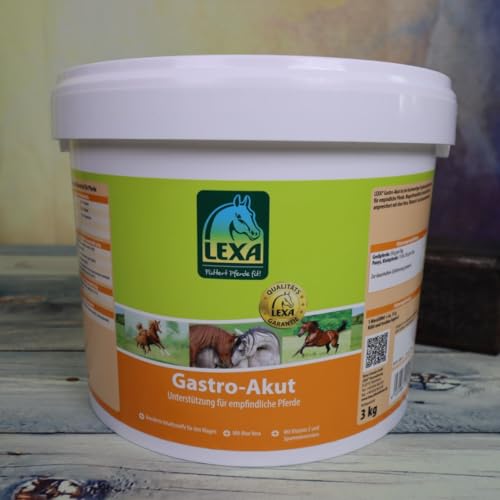 Lexa - Gastro Akut 3kg - Hochwertiges Ergänzungsfuttermittel für magenempfindliche Pferde Lexa - Gastro Akut 3kg - Hochwertiges Ergänzungsfuttermittel für magenempfindliche Pferde von EPONA