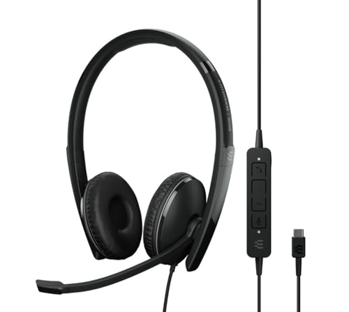 EPOS Adapt 165T USB-C II - Professionelles UC-Optimiertes Headset mit Microsoft Teams Zertifizierung und Fortschrittlichem Akustik-Design EPOS Adapt 165T USB-C II - Professionelles UC-Optimiertes Headset mit Microsoft Teams Zertifizierung und Fortschrittlichem Akustik-Design von EPOS