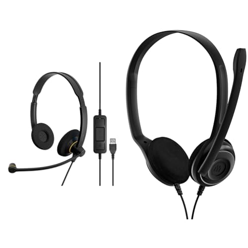 EPOS Sennheiser Impact SC 60 USB ML beidseitiges UC-Headset & PC 8 USB-On-Ear-Stereo Headset PC von EPOS
