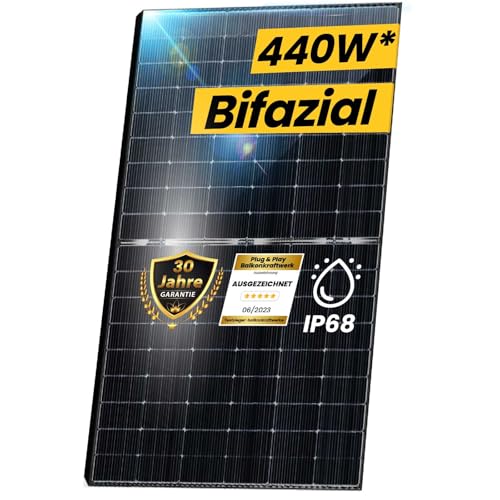 Solarmodul 440W Bifazial Glas-Glas Photovoltaik Solarpanel (2) von EPP.Solar